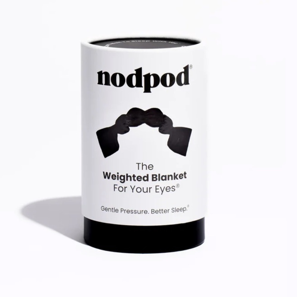 nodpod Black Weighted Eye Mask Blanket